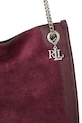 Замшевая сумочка Lauren Ralph Lauren 431980175 бордо
