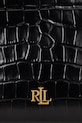 Lauren Ralph Lauren torebka skórzana 431980189 czarny