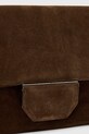 AllSaints torebka zamszowa ONDINE brązowy W293XD