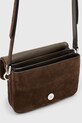 AllSaints torebka zamszowa JUPITER brązowy W363XD
