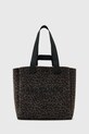 AllSaints torebka IZZY mieści A4 czarny W344XD