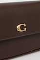 Аксесуари Шкіряна сумочка Coach Brook CAN90 коричневий