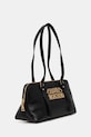 Love Moschino poșetă de piele JC4332PP0NK1300A negru AW25