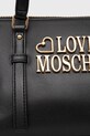 Accesorii Love Moschino poșetă de piele JC4332PP0NK1300A negru