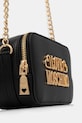 Love Moschino poșetă de piele negru JC4333PP0NK1300A