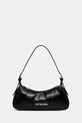 Torba Love Moschino bez uzorka crna JC4390PP0NKP000A