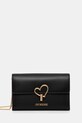 Love Moschino torebka aplikacja czarny JC4327PP0NKU0000