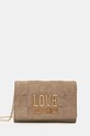 Сумочка Love Moschino гладкий бежевый JC4127PP0NKB110A