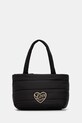 Love Moschino poșetă incape in A4 negru JC4350PP0NKY100A