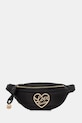 Сумка на пояс Love Moschino гладкий чёрный JC4355PP0NKY100A