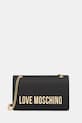 Love Moschino poșetă nu incape in A4 negru JC4192PP0NKD0000