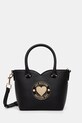 Love Moschino torebka nie mieści A4 czarny JC4364PP0NKG0000