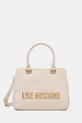 Love Moschino torebka nie mieści A4 beżowy JC4022PP0NKD0110
