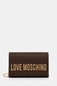 Love Moschino torebka aplikacja brązowy JC4121PP0NKD031A