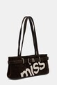Miss Sixty geantă de mână din piele întoarsă 6S3GJ81600 maro AW25