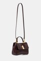 Pollini torebka skórzana PC4418PP0NQB1 bordowy AW25