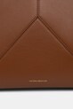 Victoria Beckham torebka shopper damska skórzana Victoria brązowy B325AAC006915A