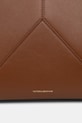 Victoria Beckham torebka shopper damska skórzana Victoria brązowy B325AAC006915A