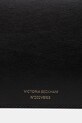 Kožená listová kabelka Victoria Beckham B425AAC006932A čierna
