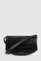 Karl Lagerfeld torebka skórzana Karl Lagerfeld Studio A4W30135 czarny AW25