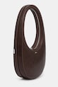 Coperni leather handbag Swipe COPBA01F6064 brown AW25