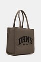 Dkny torebka HADLEE LOGOARCH R51AGJ50 zielony AW25