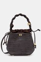 GANNI torebka Bou Bucket Bag gładkie brązowy A6697