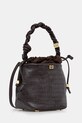 GANNI torebka Bou Bucket Bag A6697 brązowy AW25