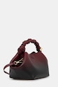 Torba GANNI Bou Bag Small Gradient A6756 bordo AW25