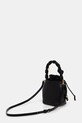 Akcesoria GANNI torebka Bou Bucket Mini A6800. czarny