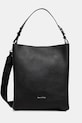 Marc O'Polo poșetă de piele uni negru 5000007749