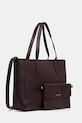 Marc O'Polo poșetă de piele 5000007742 burgundia AW25