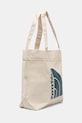 The North Face torebka bawełniana COTTON TOTE SPACE NF0A3VWQBQ51 beżowy AW25