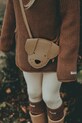 Donsje torebka dziecięca zamszowa Britta Classic Purse Dog 5001030 brązowy