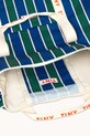 Chłopiec Tinycottons torba dziecięca STRIPES DUFFLE BAG AW25.542 granatowy