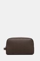 Calvin Klein bőr kozmetikai táska barna LV04D1036G