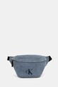 Calvin Klein geantă de talie nu incape in A4 albastru LV04G3149G