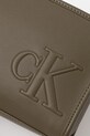 Calvin Klein saszetka zielony LV04G3159G