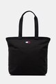 Tommy Jeans torba mieści A4 czarny AM0AM13394