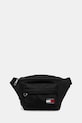 Сумка на пояс Tommy Jeans гладкий чёрный AM0AM13390