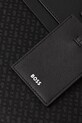 BOSS torba na laptopa skórzana czarny 50548188