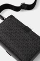 Kiegészítők Michael Kors bőr oldaltáska HUDSON 33T5LHDM2B fekete