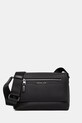 Michael Kors geantă de piele HUDSON uni negru 33T5LHDM0L