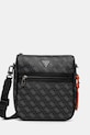 Guess saszetka MILANO nie mieści A4 czarny HMMILO.P5417