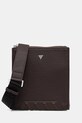 Malá taška Guess TORINO imitácia kože hnedá HMTOLG.P5420