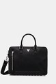 Guess torba na laptopa TORINO mieści A4 czarny HMTOLG.P5447