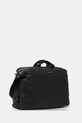 Usnjena torba Tommy Hilfiger AM0AM13652 črna AW25