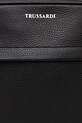 Δερμάτινο φακελάκι Trussardi μαύρο Z590E005967N