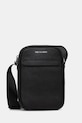 Trussardi bőr oldaltáska nappa bőr fekete Z589E005966N