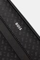 Δερμάτινη τσάντα καλλυντικών BOSS μαύρο 50552626